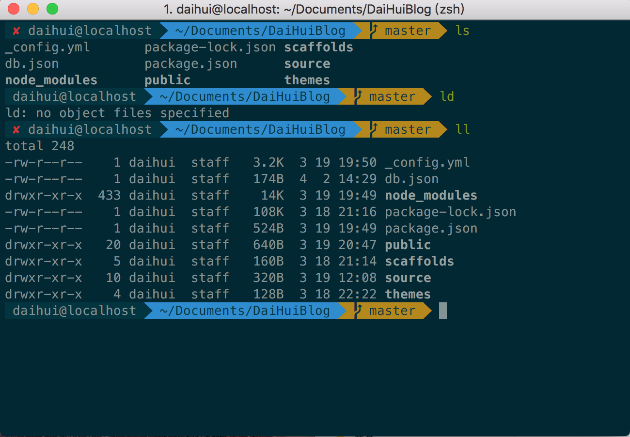 iTerm-2和Oh-My-Zsh代替自带terminal教程简单整理